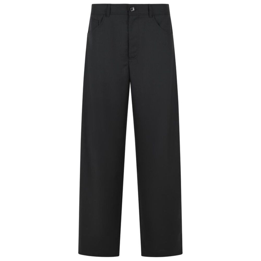 Sefr 'Gino' Black Wool Blend Pants Men